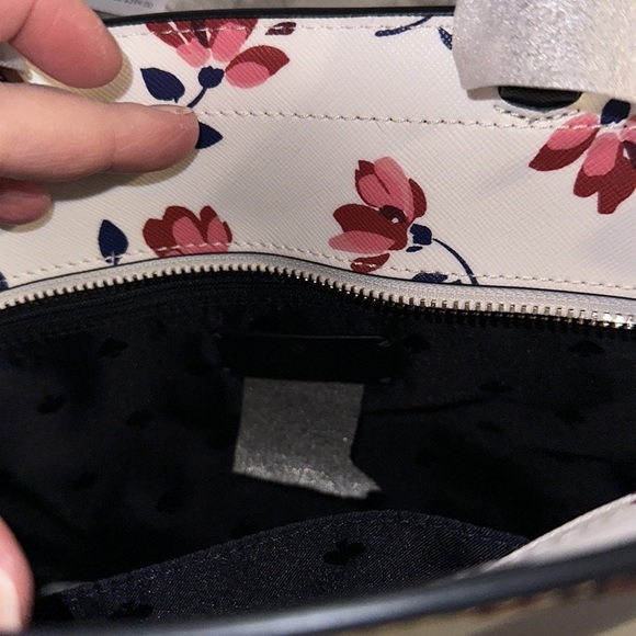 COPY - Rare Kate Spade “Staci Tea Toss” BRAND NEW- satchel/ crossbody floral bag - Picture 8 of 8
